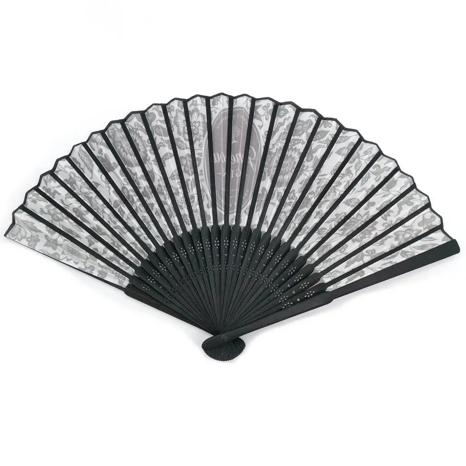 Promotional bamboo folding fans