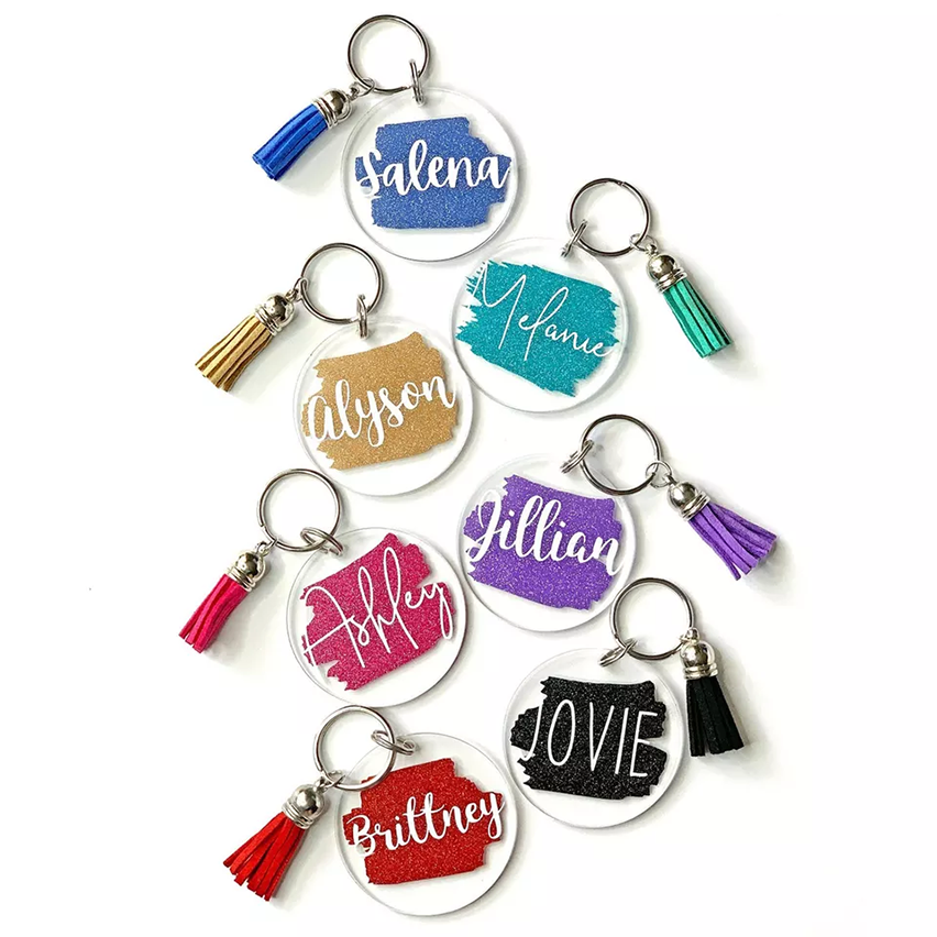 Customizable keychains