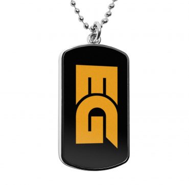 Custom dog tag necklace