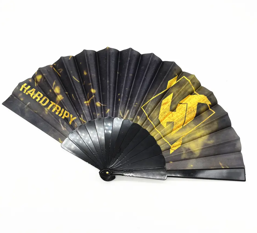 promotional plastic folding fan