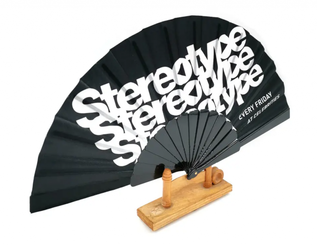 promotional plastic hand fan